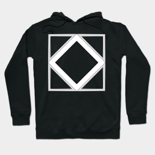 Seni Lawal v2 skeletal cuboctahedron Hoodie